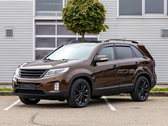 2012 Kia Sorento II Рестайлинг, коричневый, 1595000 рублей