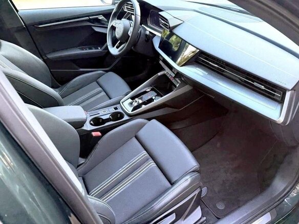 2023 Audi A3 Sportback 35 TFSI IV (8Y), зелёный, 2163000 рублей - вид 13