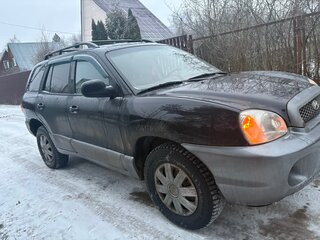 2001 Hyundai Santa Fe I, чёрный, 580000 рублей, вид 2
