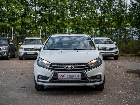 2018 Lada (ВАЗ) Vesta I, белый, 692000 рублей, вид 3
