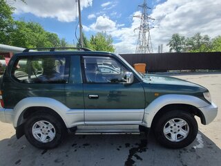 1997 Toyota Land Cruiser Prado 90 Series, зелёный, 740000 рублей, вид 3
