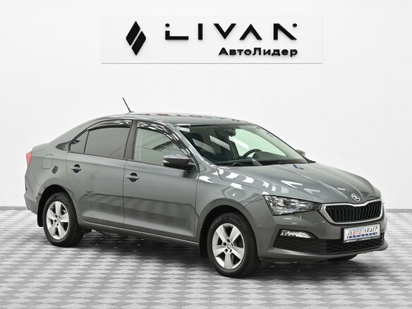 2021 Skoda Rapid II, серый