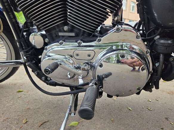 2006 Harley-Davidson Sportster 1200, синий, 550000 рублей - вид 7