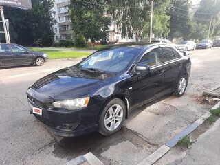 2007 Mitsubishi Lancer X, чёрный, 890000 рублей, вид 1