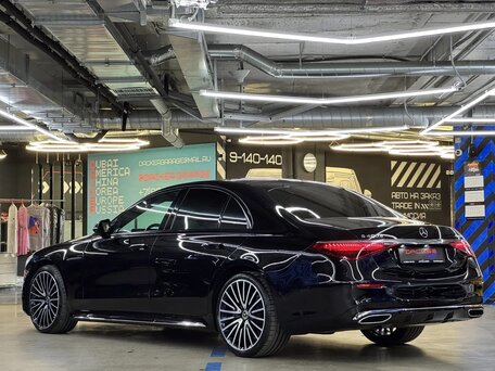 2022 Mercedes-Benz S-Класс 400 d 4MATIC VII (W223), чёрный, 11150000 рублей, вид 5