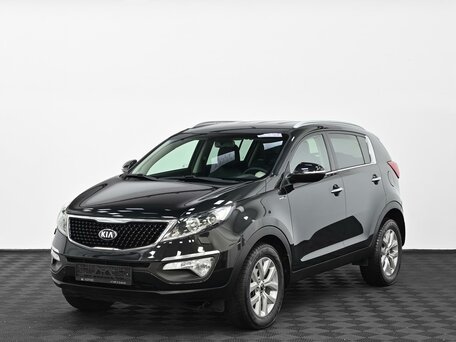 2014 Kia Sportage III Рестайлинг, чёрный, 1105000 рублей, вид 3
