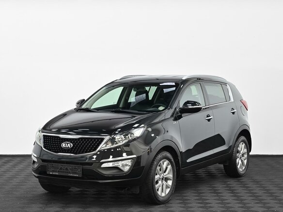 2014 Kia Sportage III Рестайлинг, чёрный - вид 2