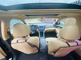 2011 Hyundai Sonata VI (YF), чёрный, 850000 рублей, вид 3
