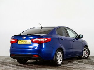 2011 Kia Rio III, синий, 789000 рублей, вид 4