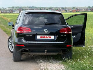 2012 Volkswagen Touareg II, чёрный, 2050000 рублей, вид 4