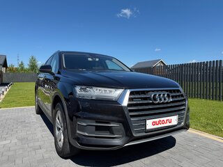2016 Audi Q7 II (4M), чёрный, 3500000 рублей, вид 3