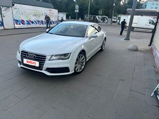 2013 Audi A7 I (4G), белый, 1586000 рублей, вид 3