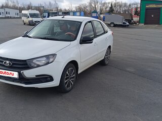 2021 Lada (ВАЗ) Granta I Рестайлинг, белый, 630000 рублей, вид 2