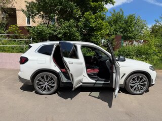 2022 BMW X3 30i III (G01) Рестайлинг, белый, 3600000 рублей, вид 4