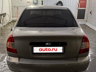 2009 Hyundai Accent ТагАЗ II, бежевый, 350000 рублей, вид 2