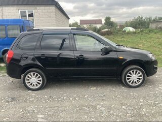 2013 Lada (ВАЗ) Kalina II, чёрный, 520000 рублей, вид 4