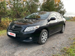 2008 Toyota Corolla X (E140, E150), чёрный, 725000 рублей, вид 1