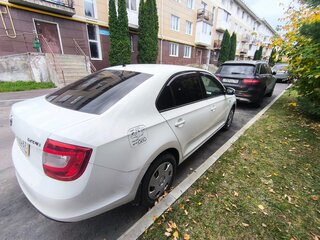 2014 Skoda Rapid I, белый, 740000 рублей, вид 4