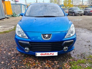 2007 Peugeot 307 I Рестайлинг, синий, 350000 рублей, вид 3