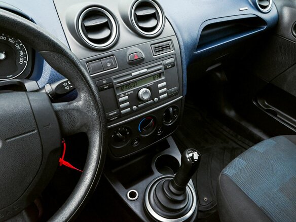 2007 Ford Fiesta Mk5, синий - вид 8