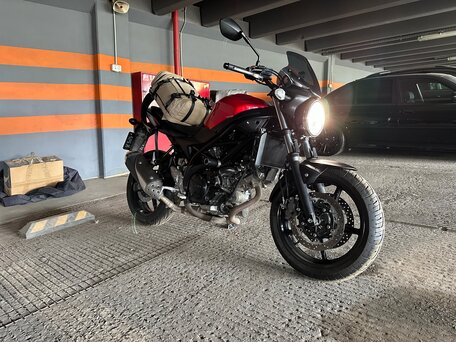 2017 Suzuki SV 650, красный, 650000 рублей, вид 3