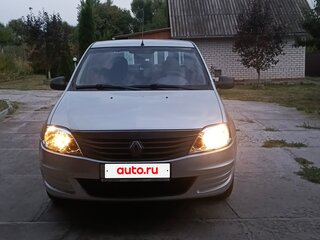 2012 Renault Logan I Рестайлинг, серый, 630000 рублей, вид 1