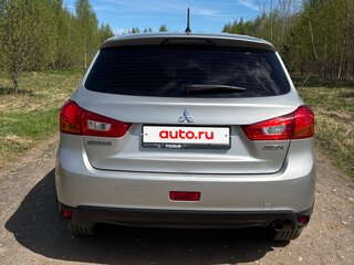 2014 Mitsubishi ASX I Рестайлинг, серебристый, 980000 рублей, вид 4