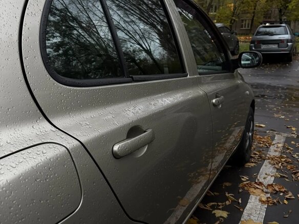 2005 Nissan Micra III (K12), бежевый, 450000 рублей - вид 7