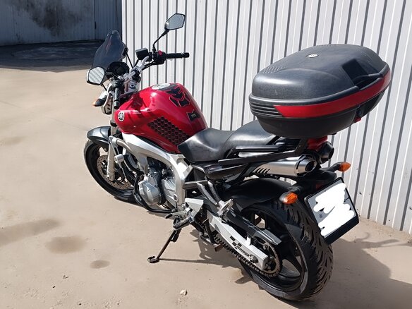 2004 Yamaha FZ6, красный, 480000 рублей - вид 3