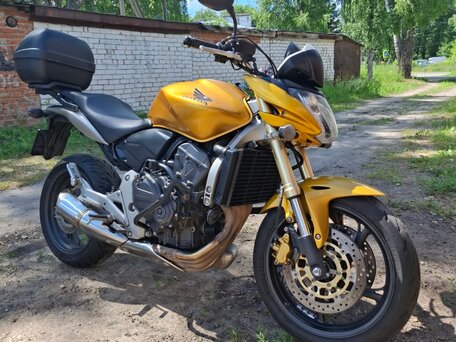 2007 Honda CB 600F Hornet, золотистый, 460000 рублей, вид 1