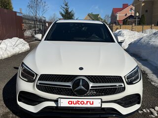 2021 Mercedes-Benz GLC Coupe 220 d I (C253) Рестайлинг, белый, 5400000 рублей, вид 4