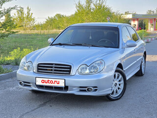 2008 Hyundai Sonata ТагАЗ IV (EF) Рестайлинг, серый, 655000 рублей, вид 4