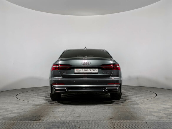 2020 Audi A6 45 TFSI V (C8), серый, 4150000 рублей - вид 5