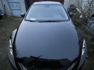 2008 Mazda 6 II (GH), чёрный, 550000 рублей, вид 4