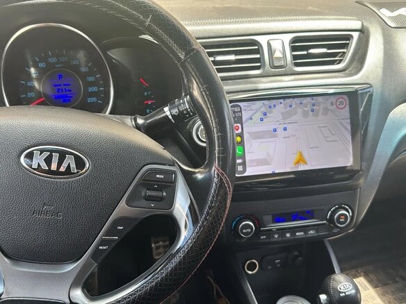 2015 Kia Rio III Рестайлинг, серый, 770000 рублей - вид 7