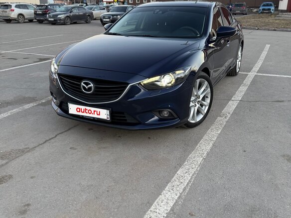 2012 Mazda 6 III (GJ), синий, 1370000 рублей - вид 3