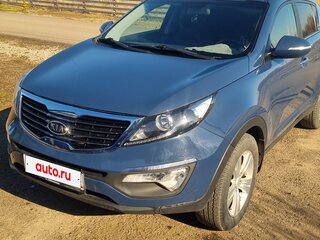 2010 Kia Sportage III, синий, 1390000 рублей, вид 1