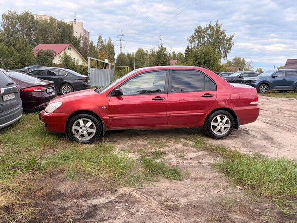 2006 Mitsubishi Lancer IX Рестайлинг, красный - вид 2