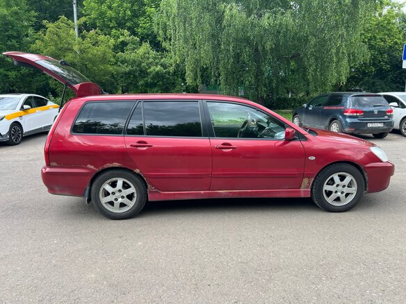 2008 Mitsubishi Lancer IX Рестайлинг, красный, 230000 рублей - вид 1
