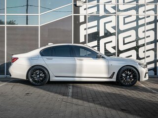 2018 BMW 7 серии 730i VI (G11/G12), белый, 3555000 рублей, вид 5