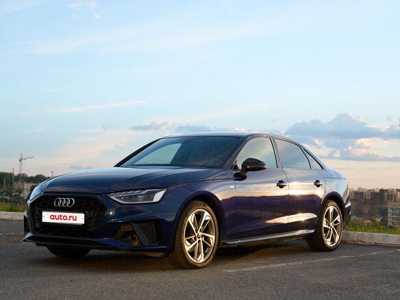 2020 Audi A4 35 TFSI V (B9) Рестайлинг, синий, 3440000 рублей - вид 11