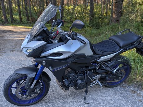 2015 Yamaha MT-09 Tracer (FJ-09), синий, 750000 рублей, вид 5
