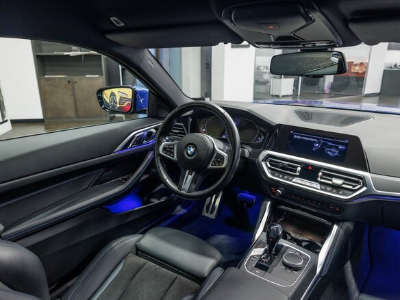 2021 BMW 4 серии 420d xDrive G22, G23, G26, синий - вид 31