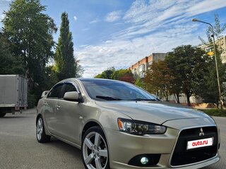 2007 Mitsubishi Lancer X, бежевый, 580000 рублей, вид 1