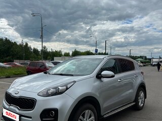 2018 Kia Sportage IV, серебристый, 1750000 рублей, вид 4