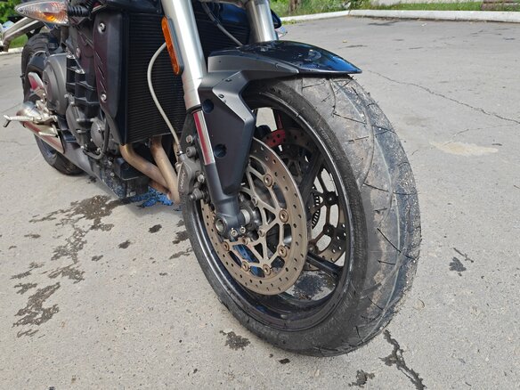 2017 Triumph Street Triple, чёрный, 550000 рублей - вид 6