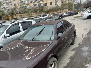 1991 Audi 100 IV (C4), красный, 150000 рублей, вид 1