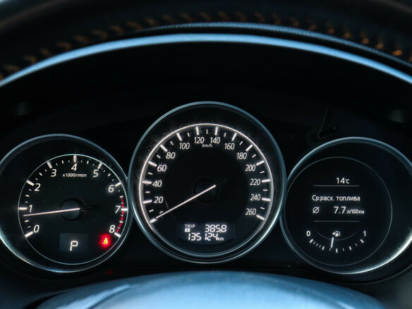 2015 Mazda CX-5 I Рестайлинг, синий, 1595000 рублей - вид 8