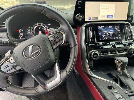 2022 Lexus LX 600 IV, чёрный, 18700000 рублей, вид 5