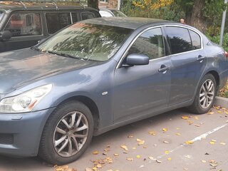 2008 Infiniti G35 IV, синий, 700000 рублей, вид 2